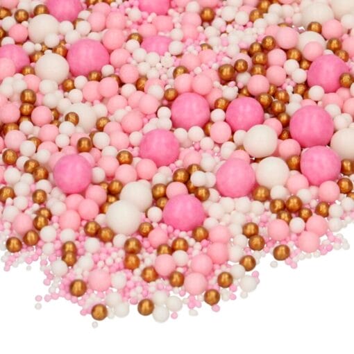 Perlas De Azucar Blandas Funcakes - Mix "pink Celebration" (80 G) - Imagen 2