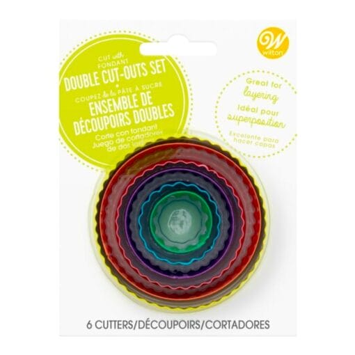 Set Cortadores Doble Cara Wilton - Circulos - Imagen 3